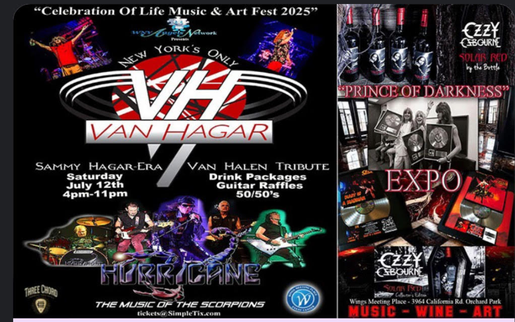 Read more about the article Celebration of Life Music, Wine & Art Fest           July 12, 2025