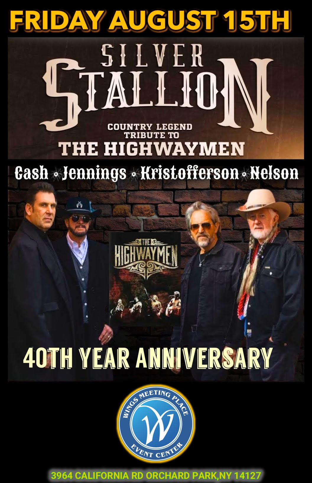 Read more about the article Silver Stallion A Country Tribute to The Highwaymen